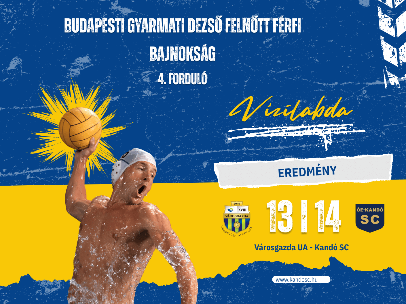 Vízilabda: Hétvégi győzelem: fordítás és három pont a javunkra!